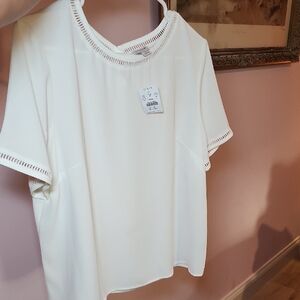 J.crew Nwt Blouse with Cutout Details